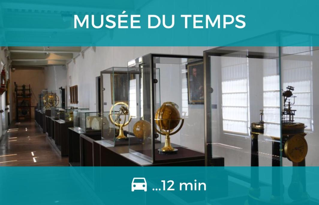 Nouveau - Grande Terrasse - L'Horloge - Calme - Home-One Besancon Bagian luar foto